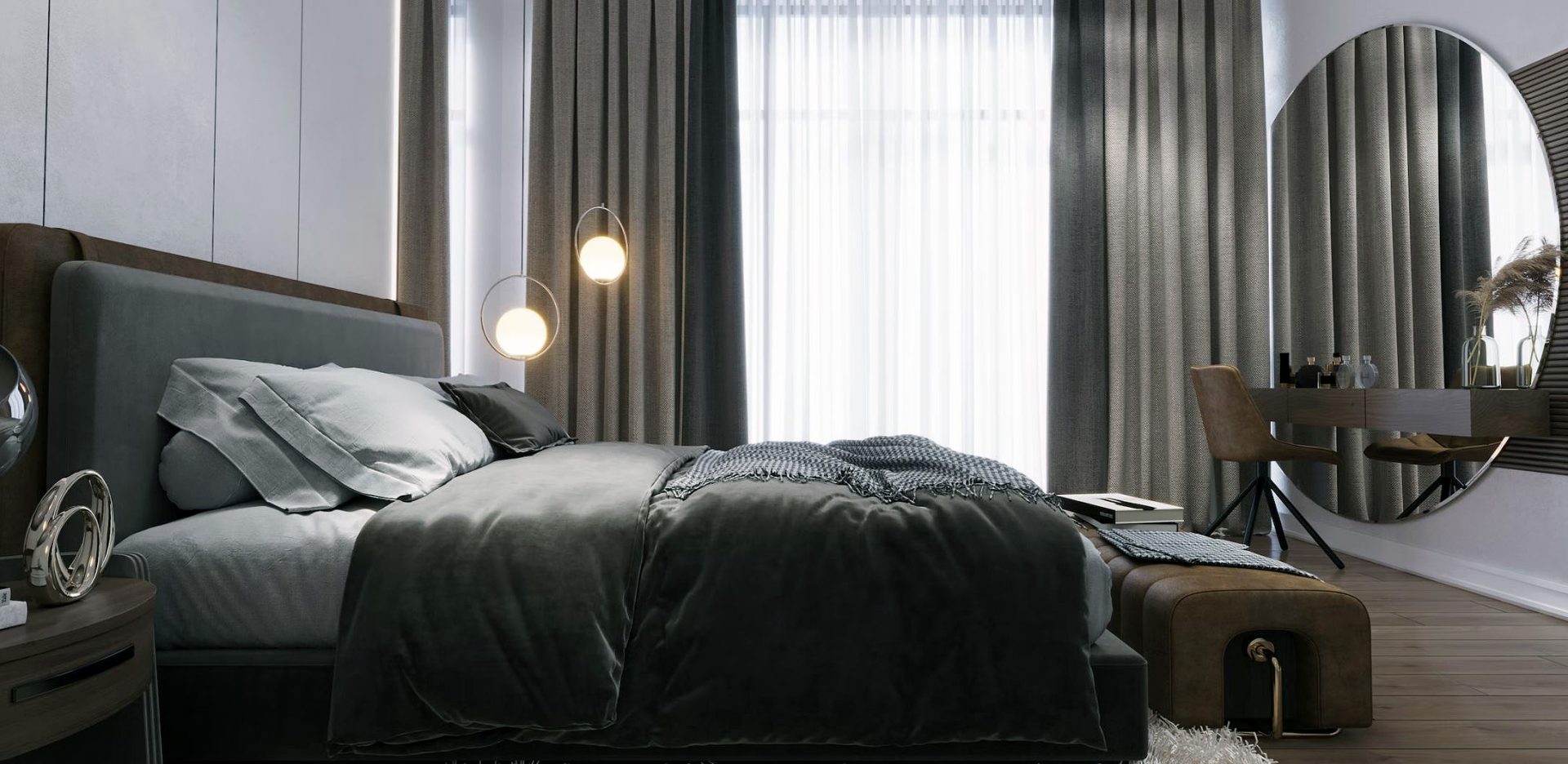 Renders de dormitorios juveniles