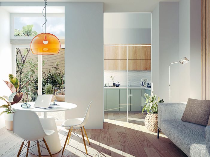 Cómo utilizar imágenes 3d para visualizar la integración de elementos de movilidad en proyectos de arquitectura para edificios residenciales