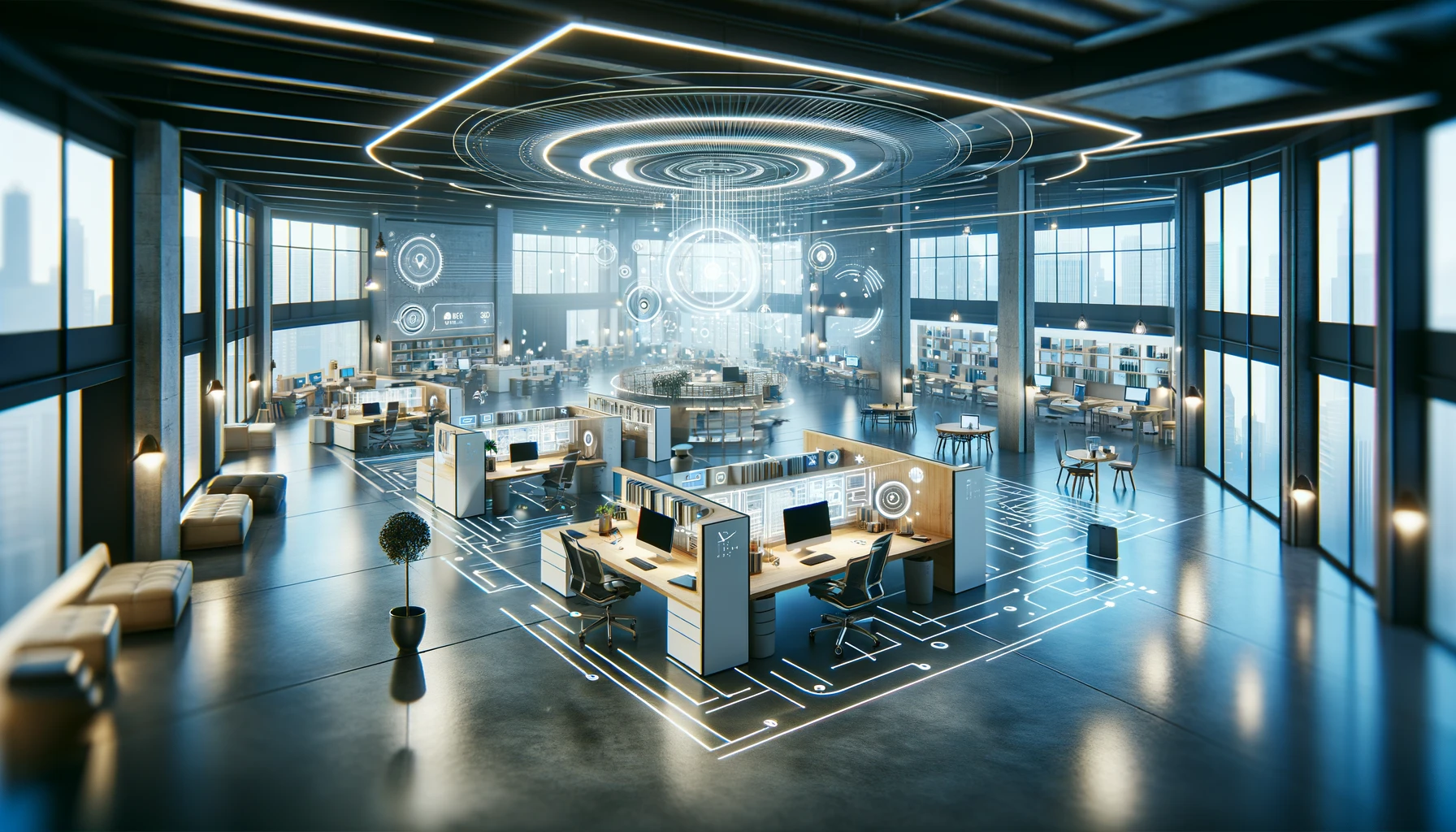 Espacios de Trabajo Reinventados: La IA en la Creación de Oficinas Modernas
