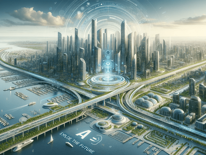 Explora el Futuro: Renders de IA que Muestran Ciudades del Mañana