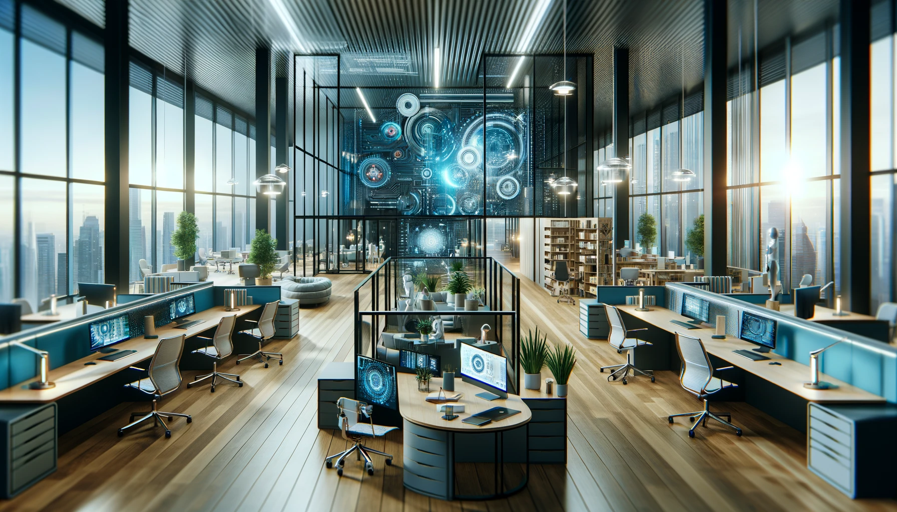 Innovación en Espacios de Trabajo: Oficinas del Futuro Diseñadas por IA