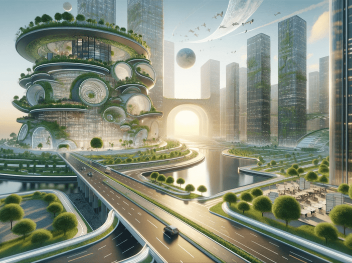 Renders de IA: Visualizando la Arquitectura Sustentable del Mañana