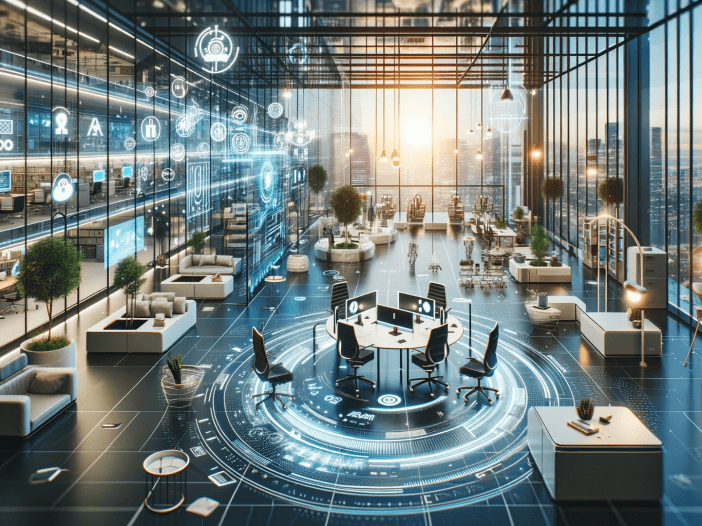 Revolucionando el Espacio de Trabajo: Oficinas del Futuro Diseñadas por IA