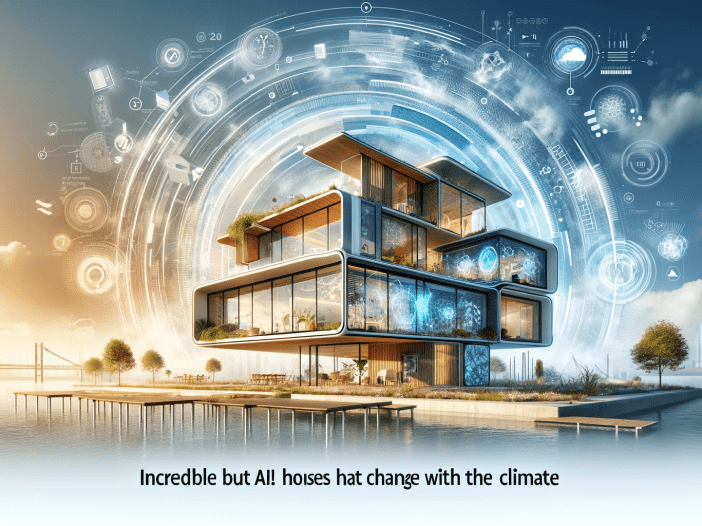 ¡Increíble pero IA! Casas que Cambian con el Clima