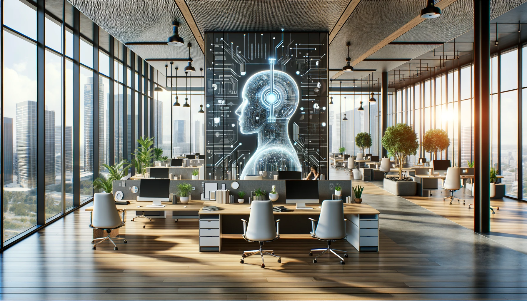 ¡Increíbles Espacios de Trabajo! La Revolución de la IA en Oficinas Modernas