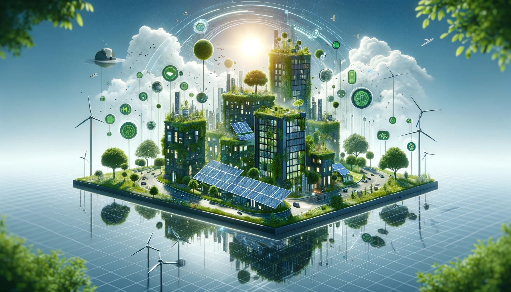 IA para un Mundo Sostenible: Edificios Ecológicos y Eficientes