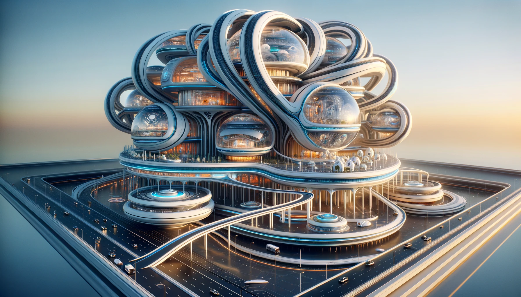 ¡Inimaginable! Descubre Edificios Futuristas Diseñados por IA